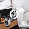 3D Printed Cat Toilet Paper Holder Cute Self-Standing Bathroom Tissue Roll Rack Funny Home Decor for Restroom Apartment