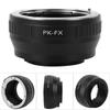 Metal Lens Mount Adapter Ring for Pentax PK Lens to for Fujifilm FX X Pro1 X E1 Camera