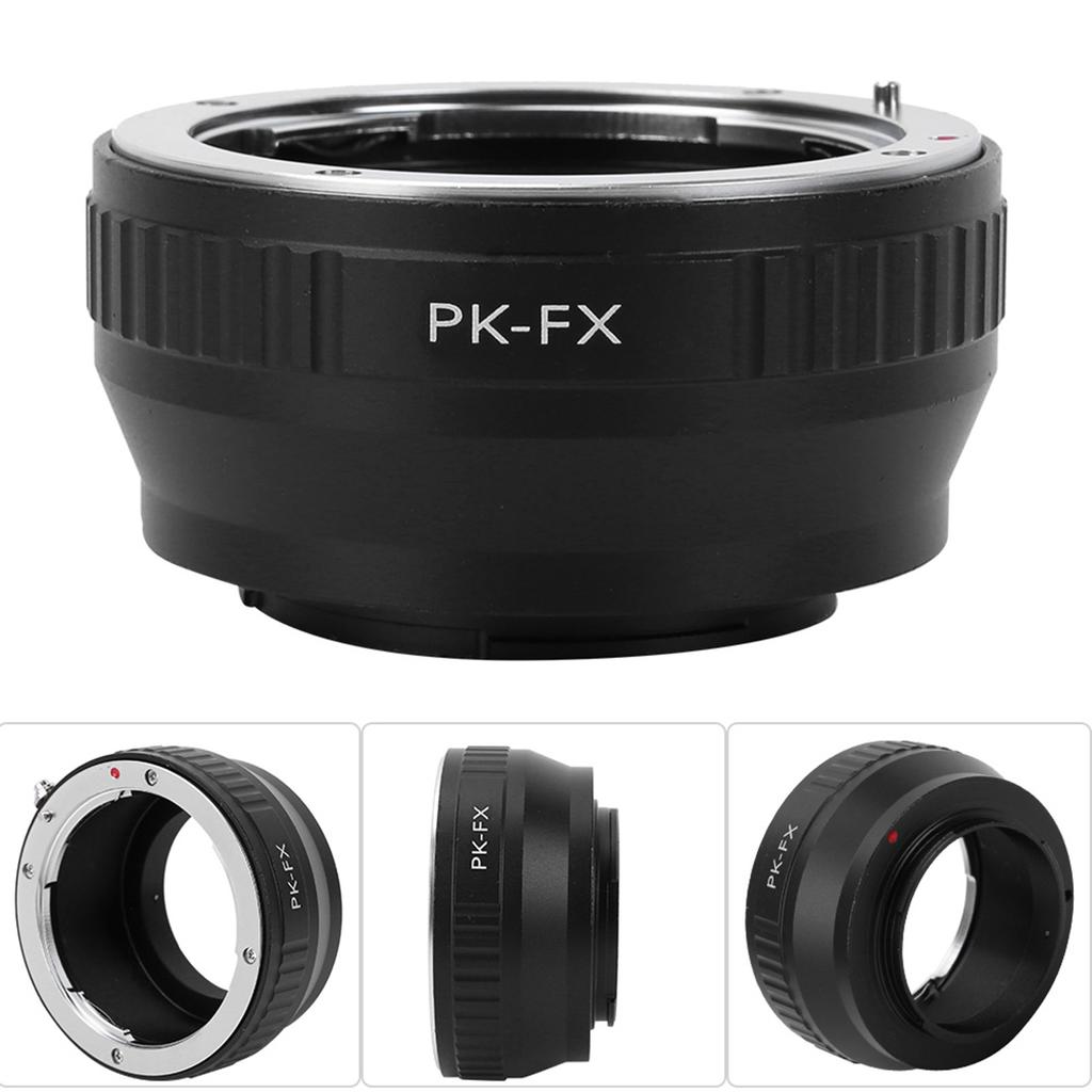 Metal Lens Mount Adapter Ring for Pentax PK Lens to for Fujifilm FX X Pro1 X E1 Camera