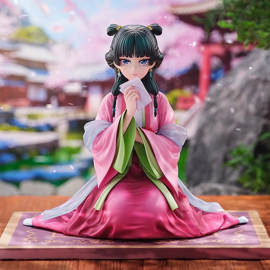 Figura de Anime 13cm Kusuriya no Hitorigoto Festa no Jardim Maomao Figura de Ação Kawaii Jinshi Figura de PVC Modelo para Coleção de Adultos Brinquedo