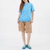 Vans X Tyakasha Collaboration Fun Cartoon Smiley Earth Print Sweet Cool Dopamine Short Sleeve Drop Shoulder T-Shirt Women T-Shirts Blue VN0A7YG11OO
