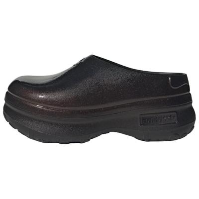 Originales Adifom Stan Mule Zapatillas Simples Cómodas Antideslizantes de Punta Cerrada Zapatillas de Mujer Negro KJ0981