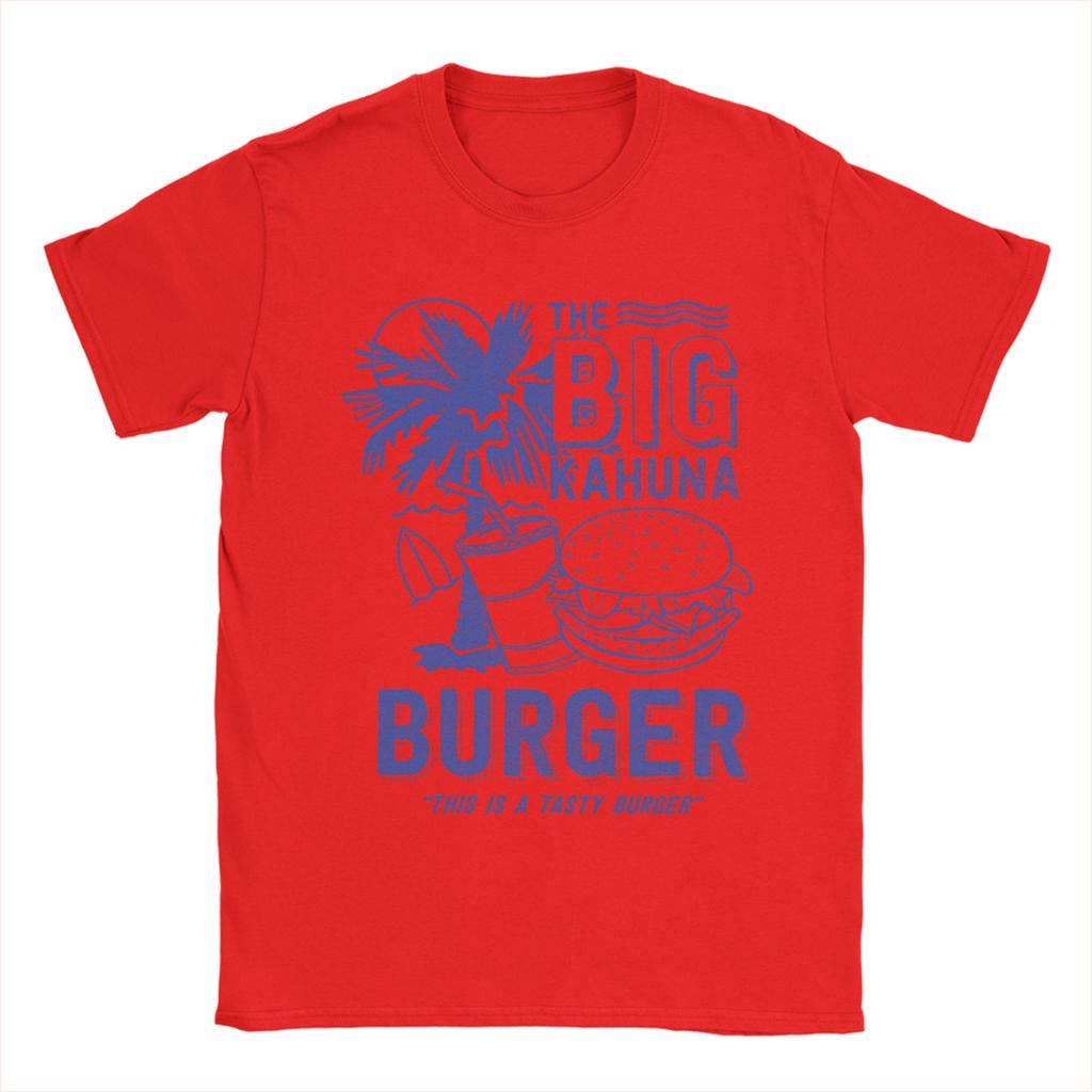 Unisex TShirt The Big Kahuna Burger Pulp Fiction Cool Cotton Tees Quentin Tarantino T Shirt Crew Neck Clothing Gift Idea