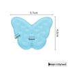 100-Pack Eyelash Extension Glue Trays - Base-less PVC Pads