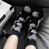 Women White Socks Harajuku Kawaii Y2k Funny Socks Cute Hip Hop Socks Men Cotton Novelties Socks Preppy