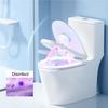 Toilet UV Cleaner with 8 UV-C LEDs Toilet Sterilization Lamp Automatic UV Toilet Light Toilet Hygiene UV Device for Home Closet Bathroom Hotel Room