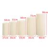 5x Cylinder Plinth Stand Covers Lightweight Fashion Plinth Stand Pillar Covers for Wedding Graduation Events Banquet Holidays