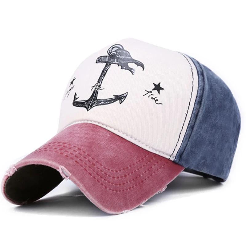 Fashion Letter Snapback Cotton Baseball Cap Men Women Hip Hop Fitted Fishing Cap Outdoor Autumn Summer Casual Hat
