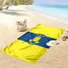 Brøndby IF Print Beach Towel, Large Soft Quick Dry Towel for Beach Camping Swimming
