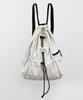 Around To B Cow Backpack Ivory