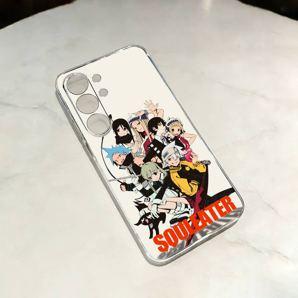 

Аниме B-BOY Soul Eater Обои Чехол для телефона Для Samsung S25,24,23,22,21,20,30,Ultra,Plus,Fe,Lite Прозрачный чехол Samsung S10