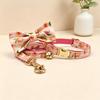 Summer Fruit Floral Cat Collar Set with Laser Engraving Option