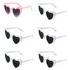 6pcs Bachelorette Party Sunglasses Wedding Bridal Shower Decoration Pink White Heart Glasses Bridesmaid Gifts Hen Party Supplies