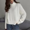 Turtleneck Oversized Sweater for Women Chunky Pullover Sweater Casual Loose Knit Jumper Top Women's Fall Winter Sweaters Long Sleeve Knitted Pullover
