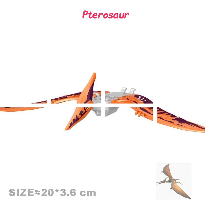 Velociraptor Triceratops Jurassic Dinosaurier Welt Indominus T-Rex Modell Zusammenbauen Pädagogische Bausteine Spielzeug für Kinder Geschenke