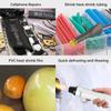 Mini Heat Gun 160-300°C Adjustable Soft Ceramic Heat Gun DIY Heat Shrink Gun Mobile Phone Repair Circuit Board Soldering