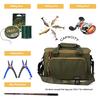 Canvas Fishing Shoulder Bag Pack Tackle Bag Lure Reel Bag Pouch Case New