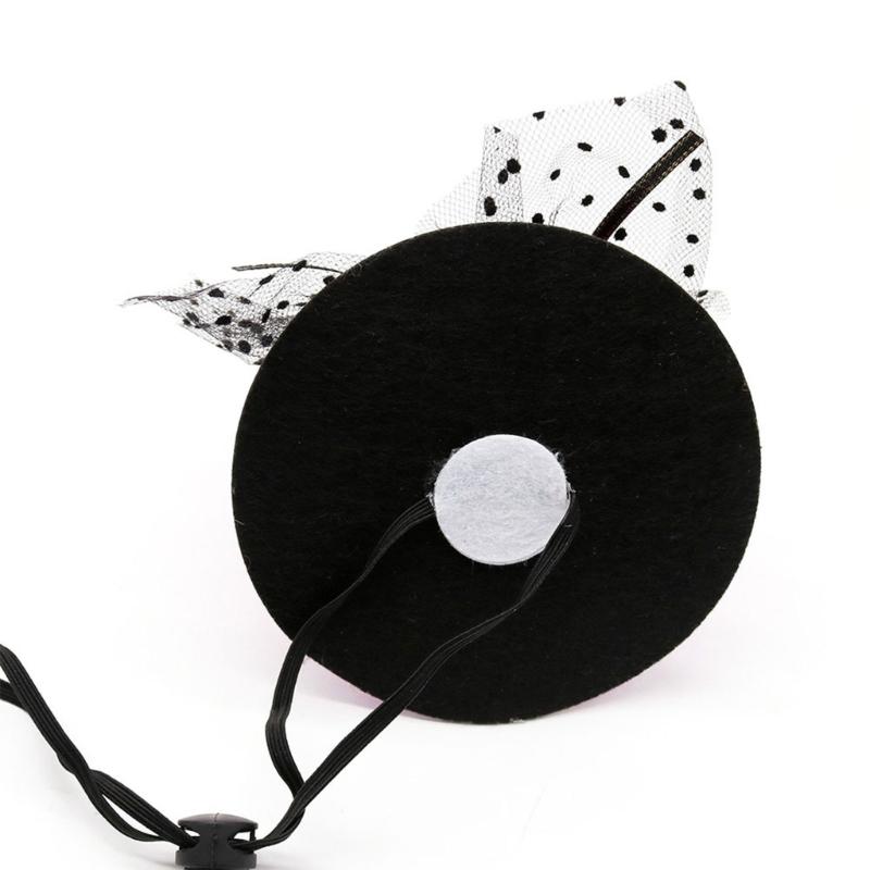 Medium Dogs Halloween Costume Hat Pet Party Hat Witch Cap Dogs Festival Props