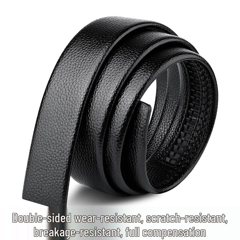 Мужской ремень из ПУ-кожи с автоматической пряжкой 115cm