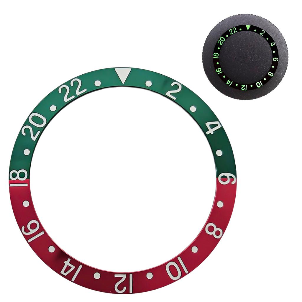 38mm Watch Ring High Quality Ceramic Bezel Insert for 40mm Watch Case Accessories Inner Diameter 30.5mm