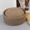 2026 Elegant Vintage 100% Raffia Sun Hats Women's Summer Vacation Fedoras Berets French Minimalist Party Pillbox Hat Straw Hat