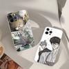 Nerd Project Bl Anime For IPhone 17 16 15 14 13 12 Mini 11 Pro Max Transparent Case