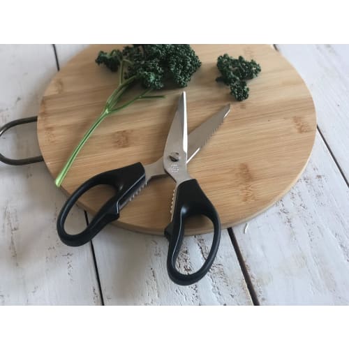 Sumikama Diamond Cross Stainless Steel Kitchen Scissors, Rust-Resistant, Disassembles for Cleaning, Made In Japan, Seki City, Gifu Prefecture, DC-900