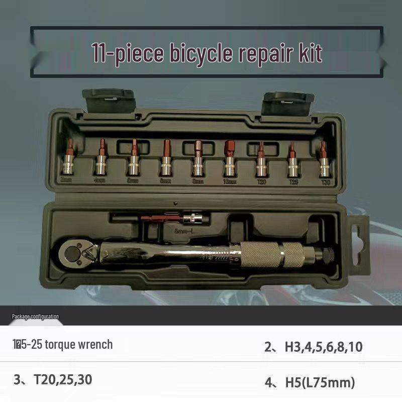 Adjustable Ratchet Torque Wrench for Auto Repair: Preset Tire & Spark Plug Socket Tool