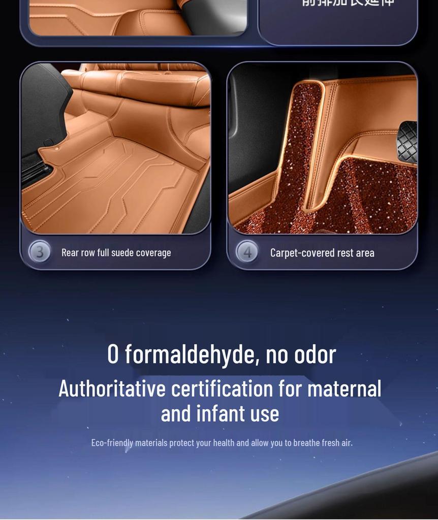 Yueyi 07 Full Coverage Floor Mats for 25 FAW Besturn Models - Interior Carpet Accessories
