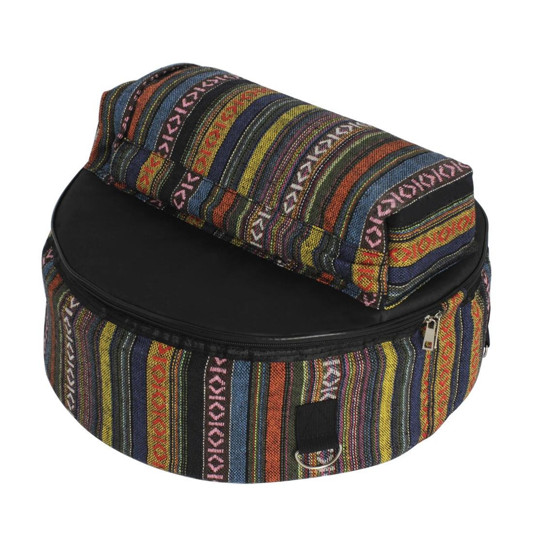 SLADE Snare Drums Handbag Oxford Thicken Cotton Waterproof Cloth Storage Backbag Percussion Instrument Parts & Accessories Colorful stripes