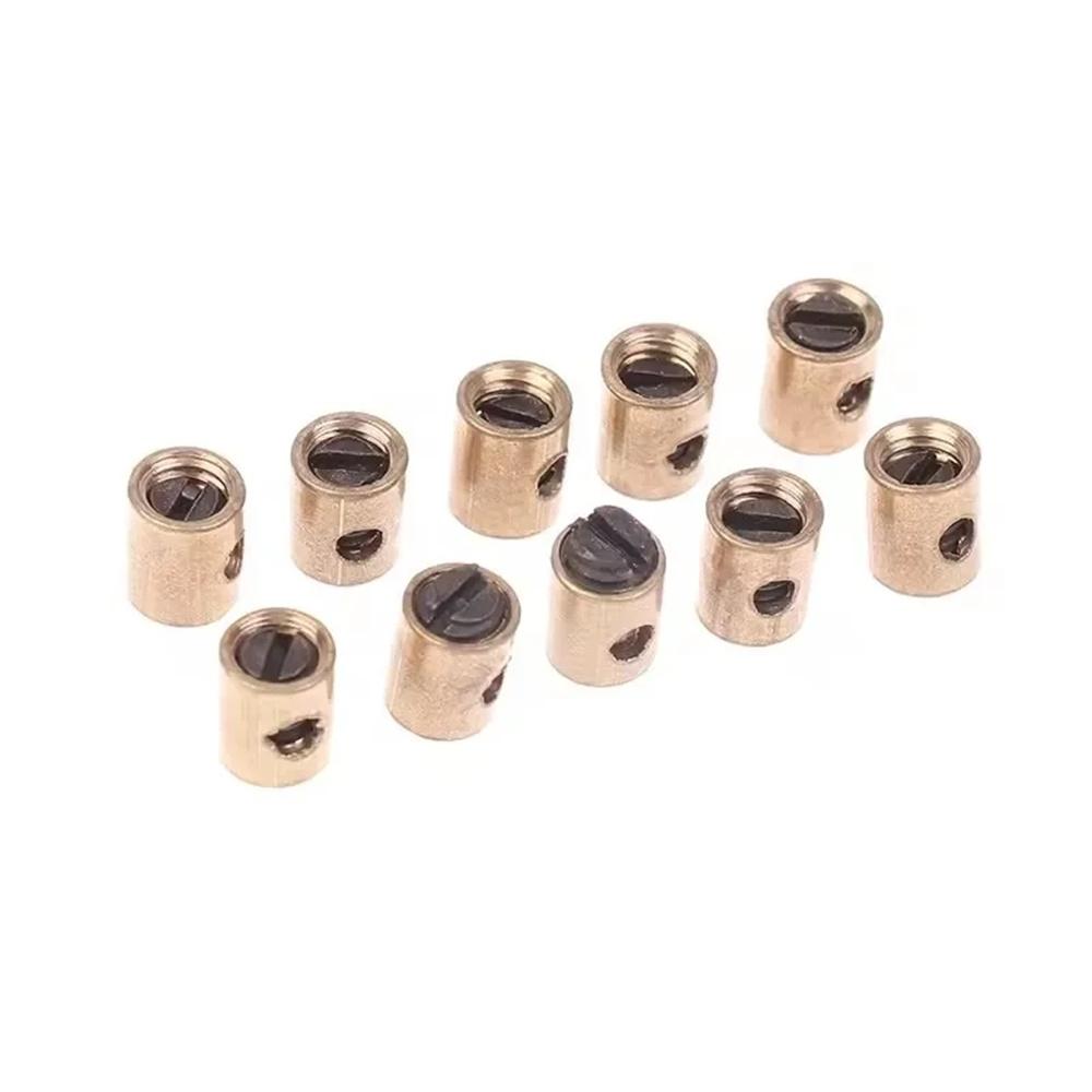 10Pcs Motorcycle Throttle Cable Core Brake Bolt Pin Brake Cable Nipple Screws
