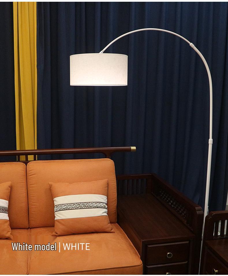 Modern Minimalist LED Feather Floor Lamp for Living Room, Study, Bedroom, and Bedside