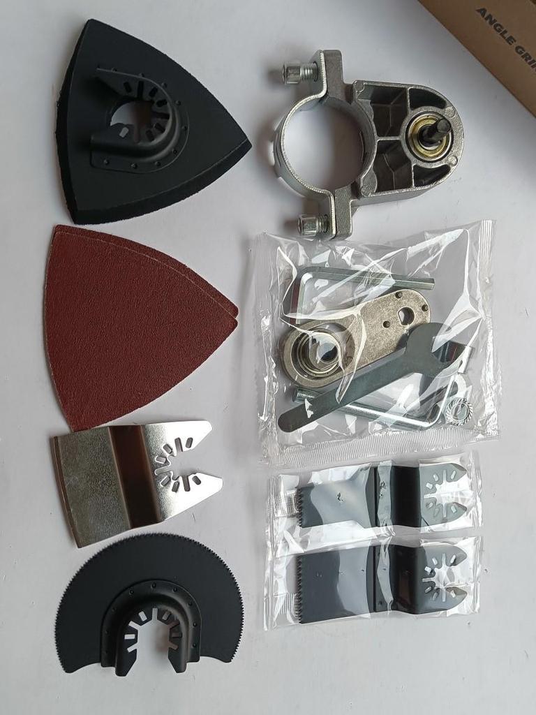 Universal Angle Grinder Conversion Kit: Electric Chisel & Grooving Tool for Woodworking