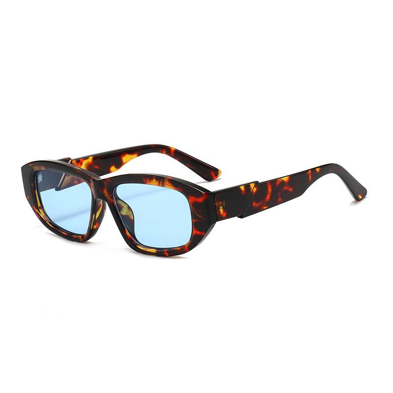 

Trendy Men s and Women s High-end Sunglasses New Fashionable Thick Border Rectangular Cat Eye Sun Glasses Outdoor UV Protection