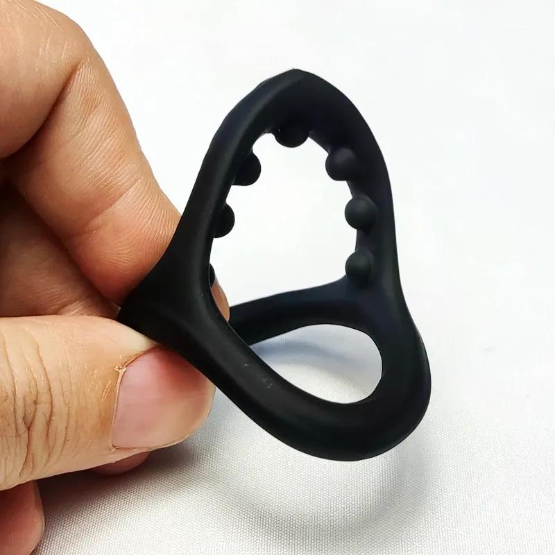 Gecikme Boşalma Penis Halkaları Erkek Dick Ereksiyon Sedye Genişletici Erotik Cock Yüzükler Erkekler için Seks Oyuncakları BDSM Oyuncaklar