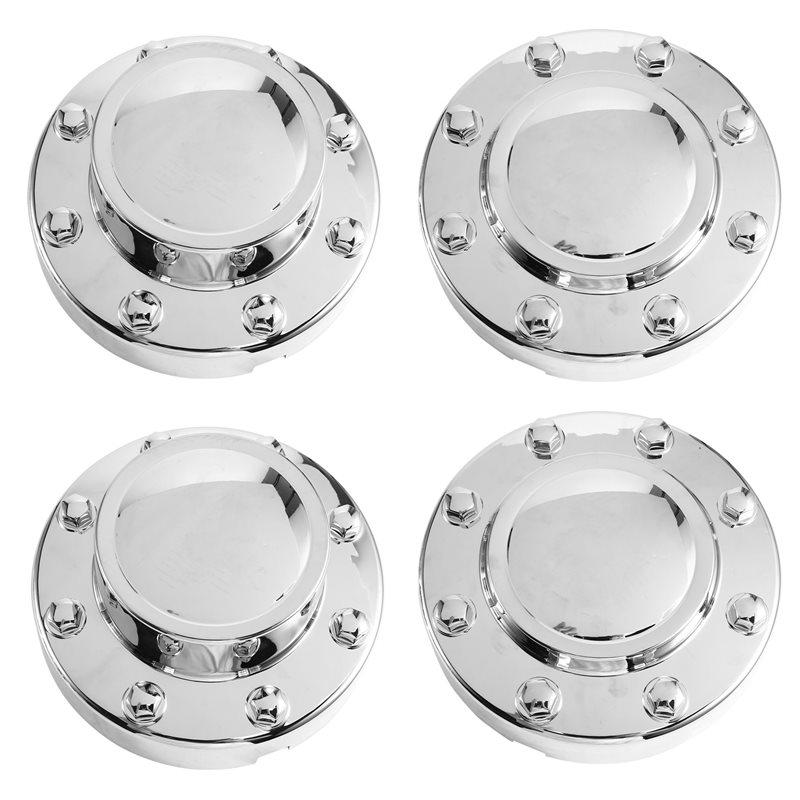 Front& Rear Dually Chrome Wheel Center Hub Cap Covers 68081010AA, 68081015AC For Dodge Ram 3500 2011-2018