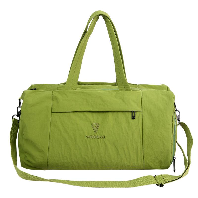 Sports bag for women, fitness bag, large-capacity short-trip travel bag, lightweight luggage bag for women, versatile commuter shoulder and crossbody