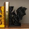 Grillige Draak Boekensteunen Draak Boekensteun 3D Geprint Dier Draak Boekenstopper Een Must-Have Voor Fantasy Liefhebbers Boekenplank Decor