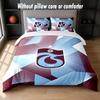 Trabzonspor FC Design Bed Bedding Set 1 Duvet Cover + 2 Pillowcases Soft Breathable Household Bed Linens