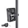 V Clamp with Metal Handle, Adjustable Claw Clamp for Tripods and Light Stand Attachments