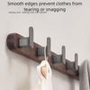 Waterproof Door Hooks Multi-Purpose Clothing Storage Rack Modern Design Hat Hooks  Hat Storage
