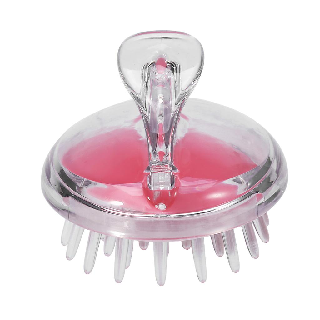 Health Care Shampoo Hair Scalp Massager Shower Brush Hair Washing Massage Comb Beauty Tool Pink