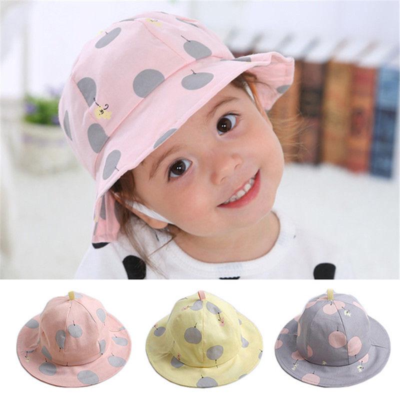 Buy Baby Toddler Kids Sun Cap Polka Dot 