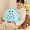 Creative Shark Capybara Snack Pillow Plush Toy Doll Home Sofa Pillow Cushion Girl Ragdoll