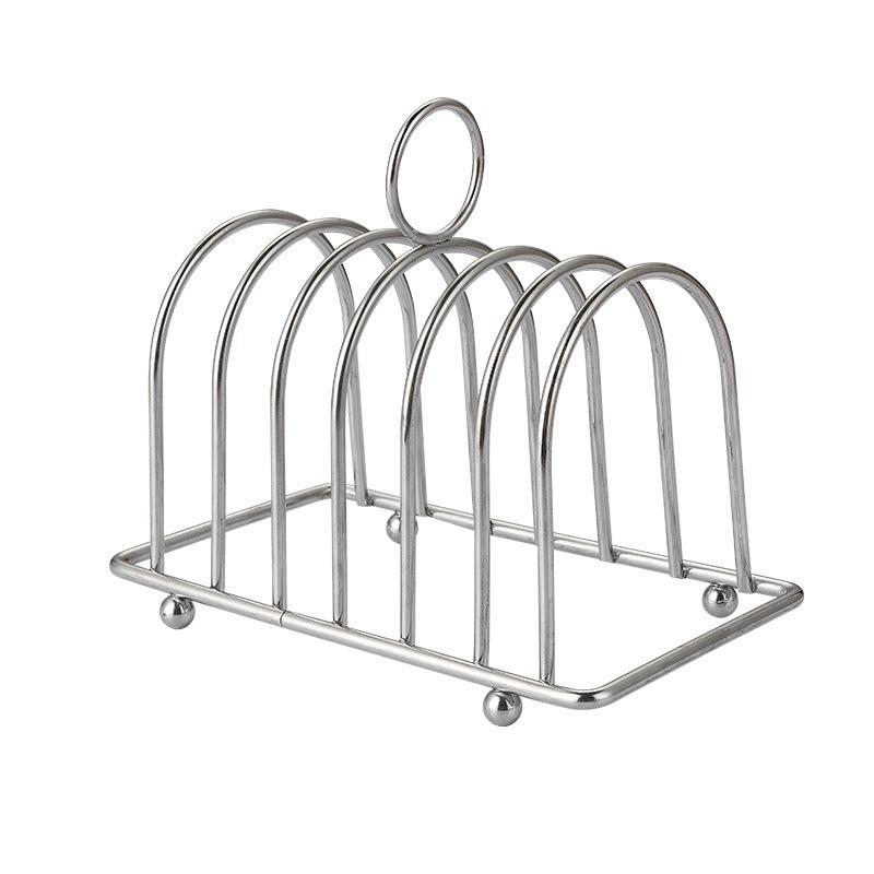 Stainless Steel Toast and Bread Rack for Deep Fryer and Baking Tools Storage
