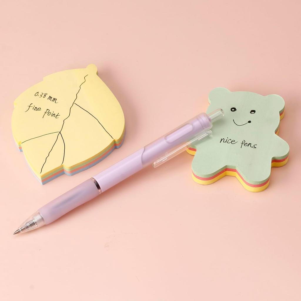 XIZE SH Ultra Fine Gel Pens,12 Pack, 0.38mm Ultra Fine Point Smooth Writing Pens for Girls Women,Cute Pens Office School Supplies