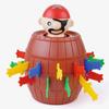 Pirate Barrel Strategy Game- Turn-based Sword Play Blends Psychology & Probability for Family Battles
