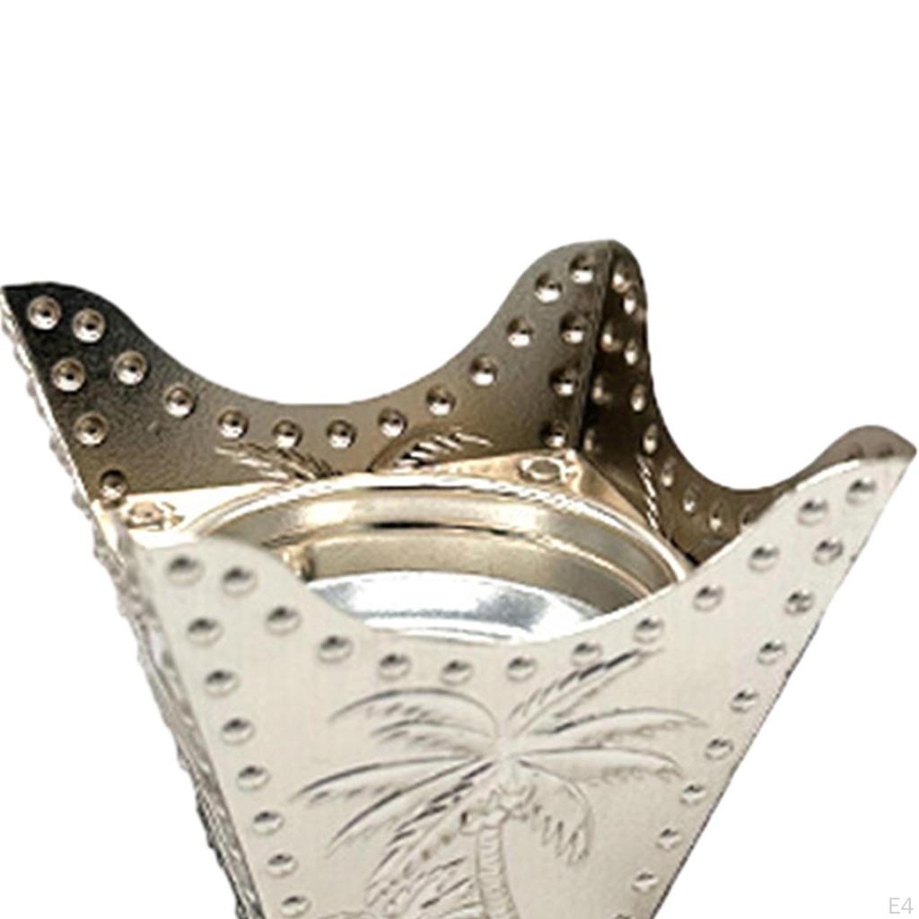 Electric Incense Burner Middle Eastern Style EU 220V Plug Ornament Golden