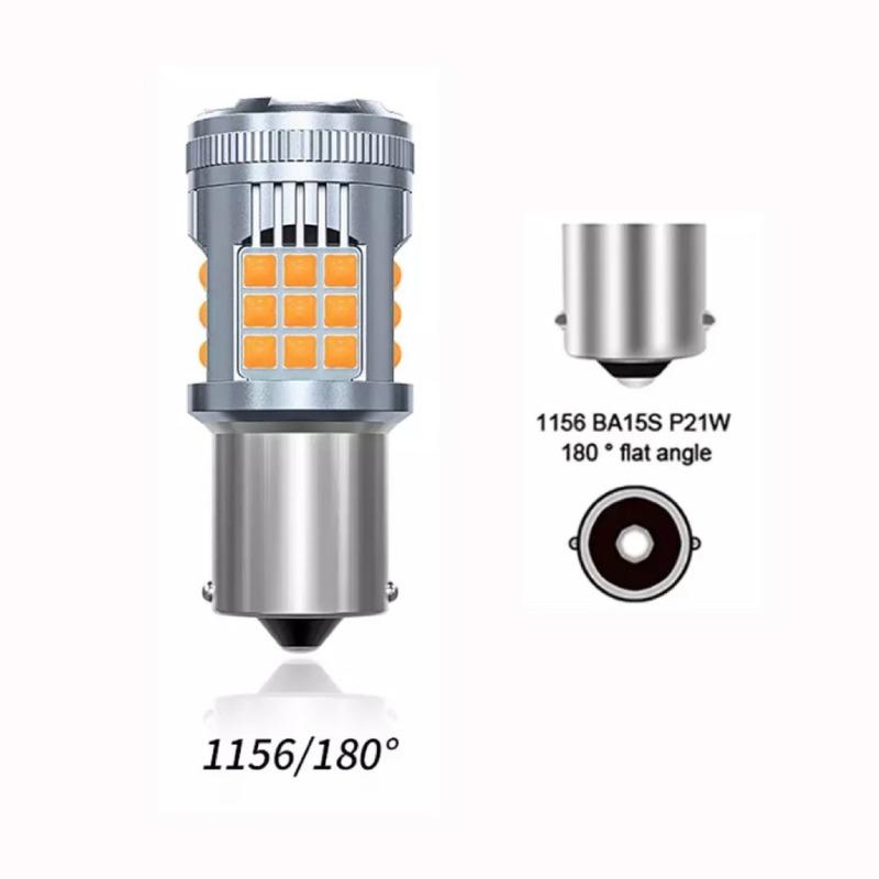 25W 2500lm P21w Λάμπα Αυτοκινήτου LED 3030 1156 Ba15s Οχημάτων Αυτοκινήτου Αξεσουάρ Λάμπες Φορτηγού Μοτοσυκλέτας Φλας Canbus 12v 24v