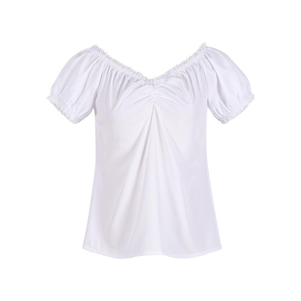 Damen Oktoberfestkleid mit Spitze für Festival Kostümparty